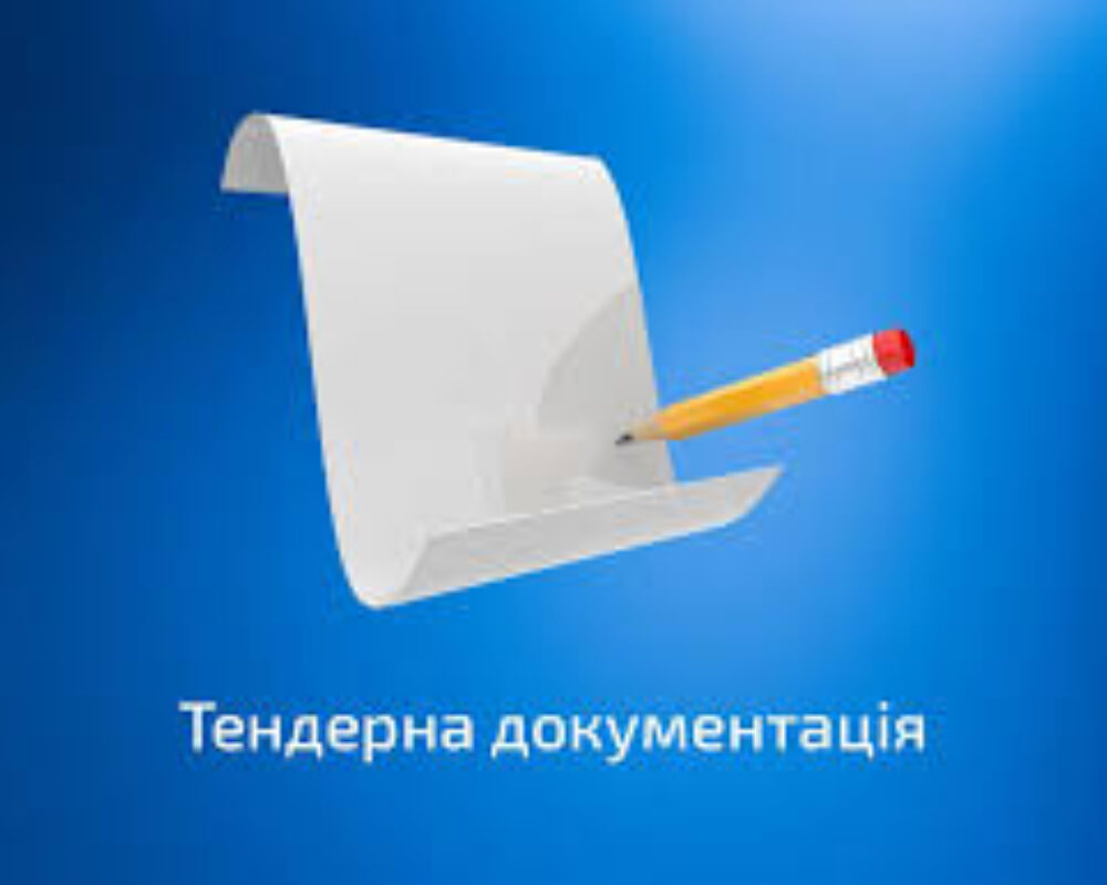 Примірна тендерна документація